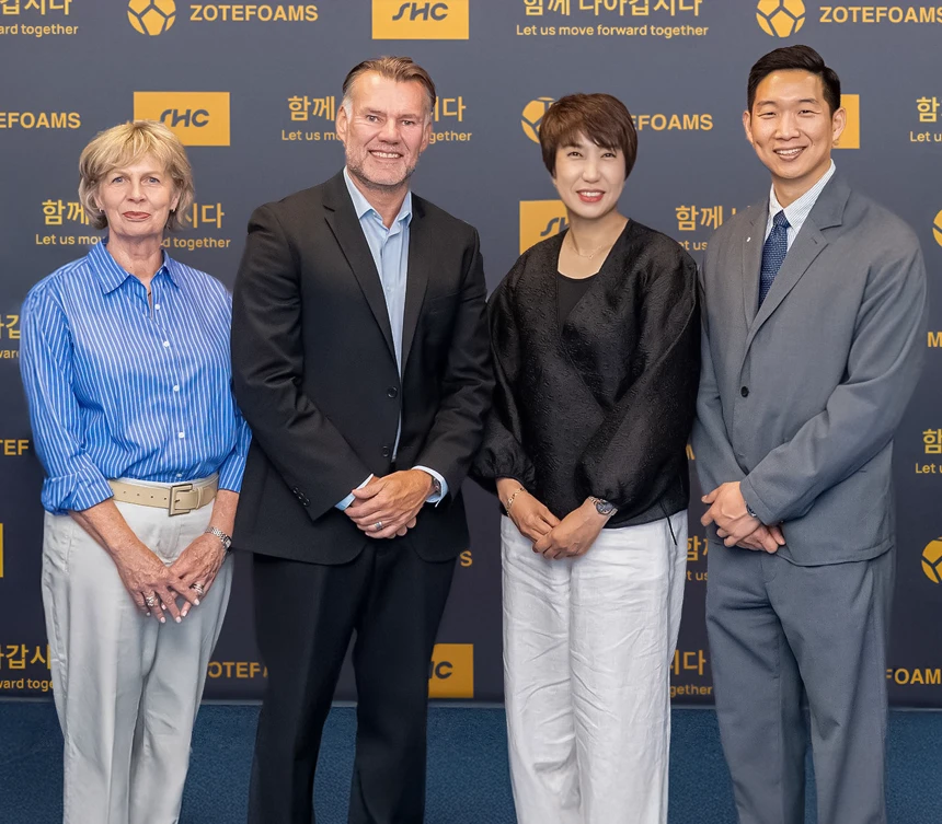 SHC X Zotefoams 합작 법인 협약 체결