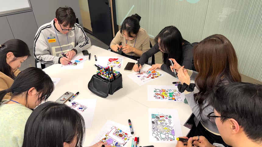 1월 13일, KT&G 상상마당에서 진행된 신입사원 사외교육 현장 모습 1월 13일, KT&G 상상마당에서 진행된 신입사원 사외교육 현장 모습