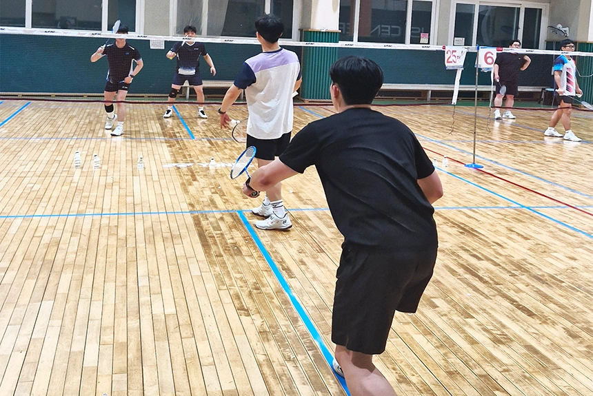 PE5 김정진 님과 합을 맞추고 있는 모습